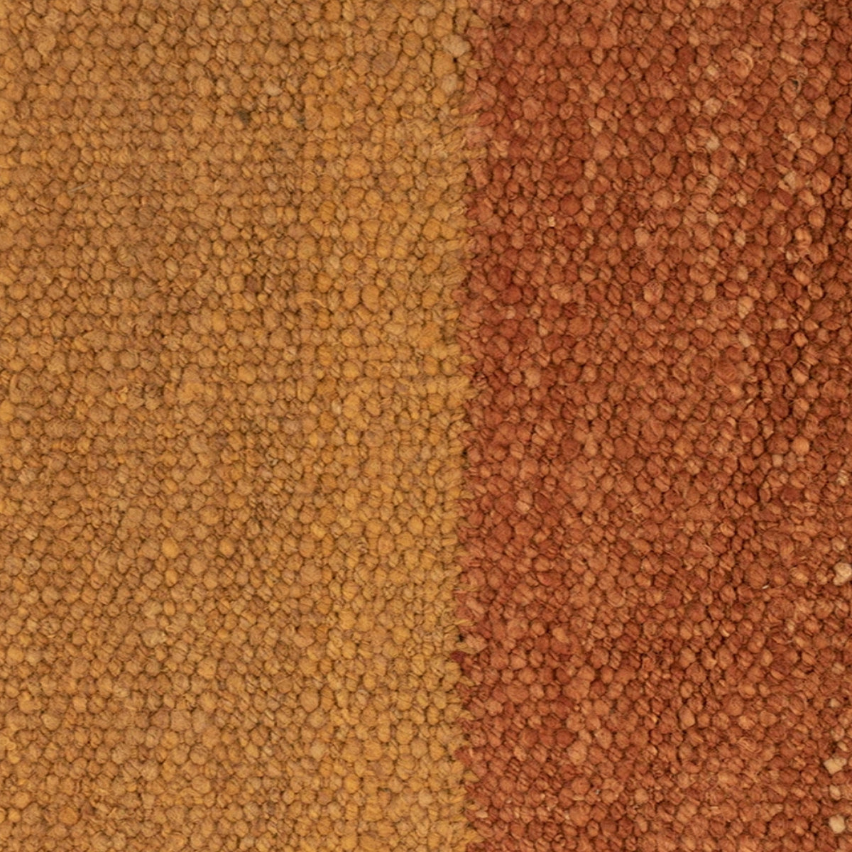Rust & Copper Handwoven Pure Wool Rug