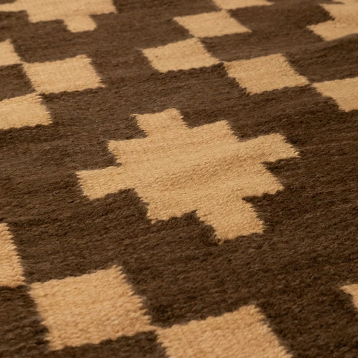Tapis moderne géométrique pour salon, design scandinave, olive, rouille et rose