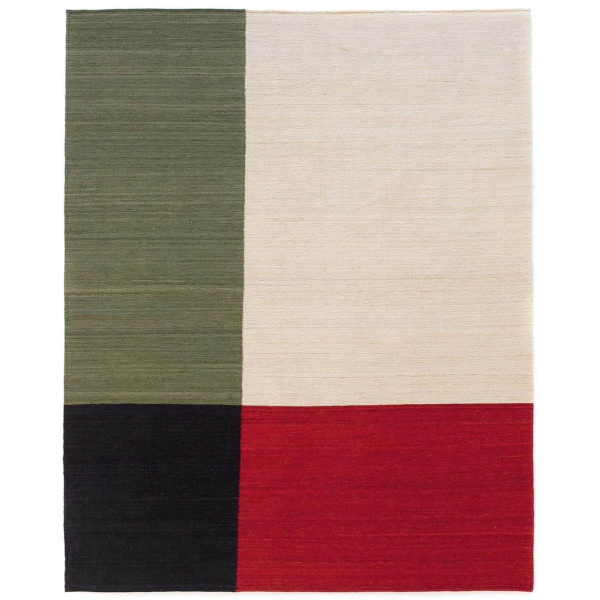 Tapis moderne géométrique pour salon, design scandinave, olive, rouille et rose